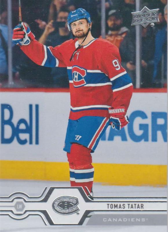 Tomas Tatar - Montreal Canadiens 2019-2020 Upper Deck s1 #047