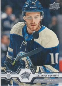 Alexander Wennberg - Columbus Blue Jackets 2019-2020 Upper Deck s1 #069