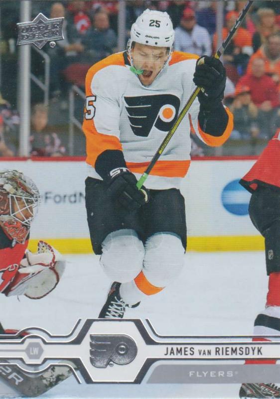James van Riemsdyk - Philadelphia Flyers 2019-2020 Upper Deck s1 #075