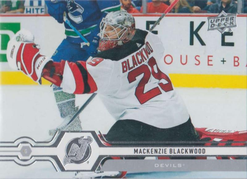 Mackenzie Blackwood - New Jersey Devils 2019-2020 Upper Deck s1 #083