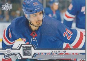 Chris Kreider - New York Rangers 2019-2020 Upper Deck s1 #084