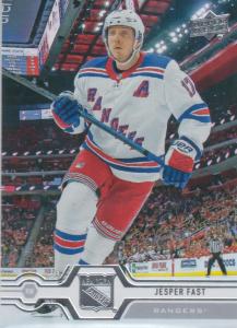 Jesper Fast - New York Rangers 2019-2020 Upper Deck s1 #086