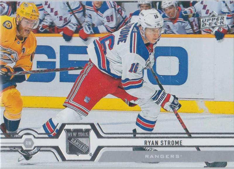 Ryan Strome - New York Rangers 2019-2020 Upper Deck s1 #087
