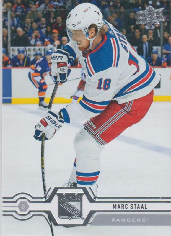 Marc Staal - New York Rangers 2019-2020 Upper Deck s1 #089