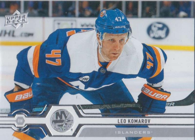 Leo Komarov - New York Islanders 2019-2020 Upper Deck s1 #095