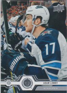 Adam Lowry - Winnipeg Jets 2019-2020 Upper Deck s1 #107