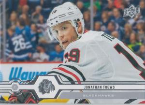 Jonathan Toews - Chicago Blackhawks 2019-2020 Upper Deck s1 #110