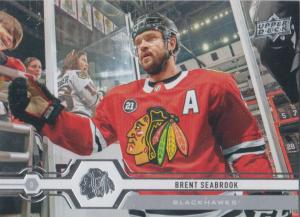 Brent Seabrook - Chicago Blackhawks 2019-2020 Upper Deck s1 #113