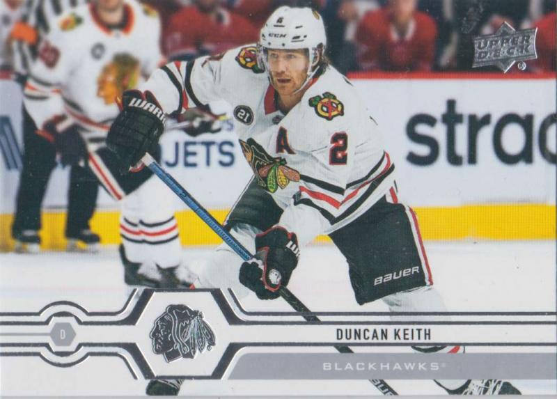 Duncan Keith - Chicago Blackhawks 2019-2020 Upper Deck s1 #114