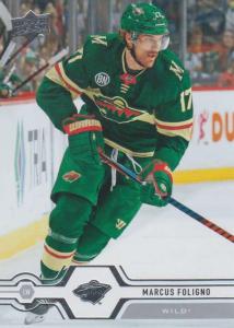 Marcus Foligno - Minnesota Wild 2019-2020 Upper Deck s1 #126