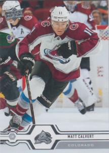 Matt Calvert - Colorado Avalanche 2019-2020 Upper Deck s1 #132