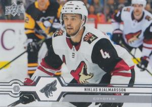 Niklas Hjalmarsson - Arizona Coyotes 2019-2020 Upper Deck s1 #160