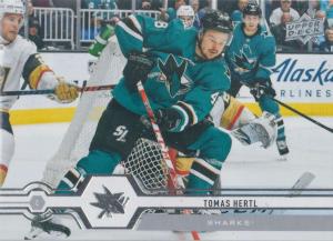 Tomas Hertl - San Jose Sharks 2019-2020 Upper Deck s1 #163