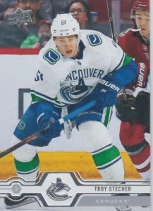 Troy Stecher - Vancouver Canucks 2019-2020 Upper Deck s1 #173