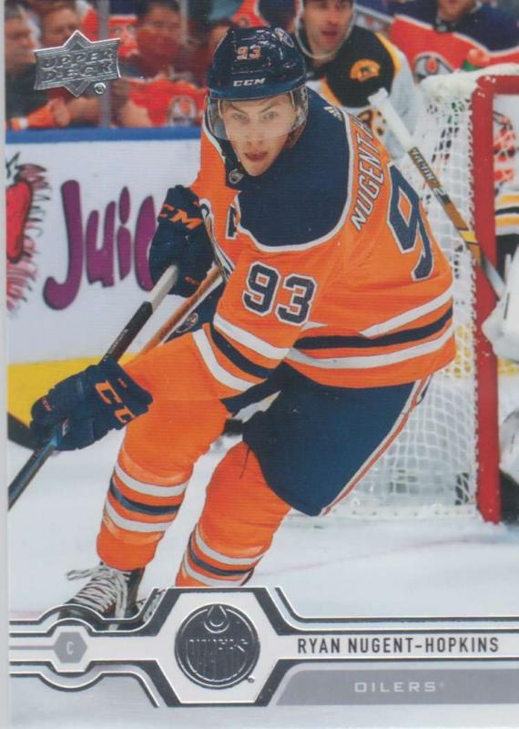 Ryan Nugent-Hopkins - Edmonton Oilers 2019-2020 Upper Deck s1 #188