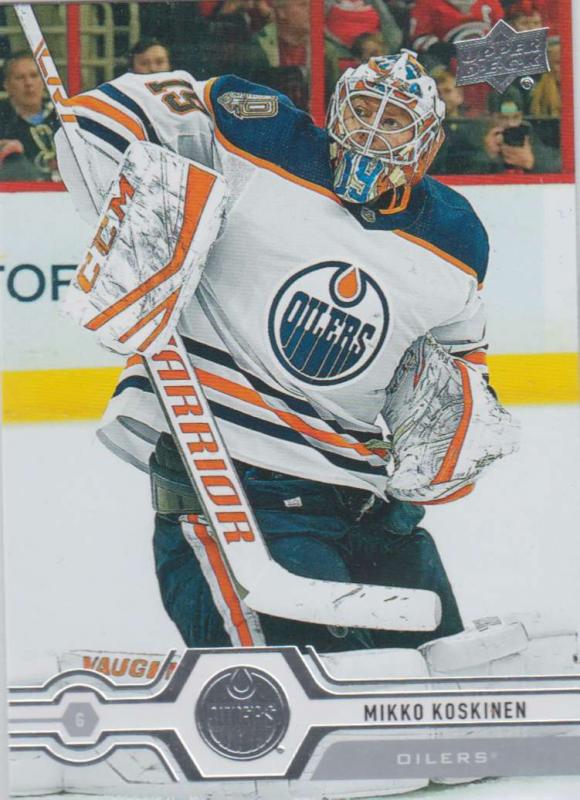 Mikko Koskinen - Edmonton Oilers 2019-2020 Upper Deck s1 #191