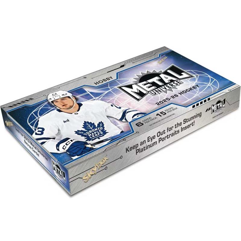 Sealed Box 2025-26 Upper Deck NHL Skybox Metal Universe Hobby