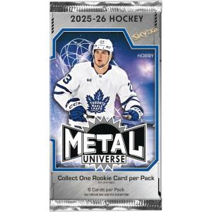 1st Paket 2025-26 Upper Deck NHL Skybox Metal Universe Hobby