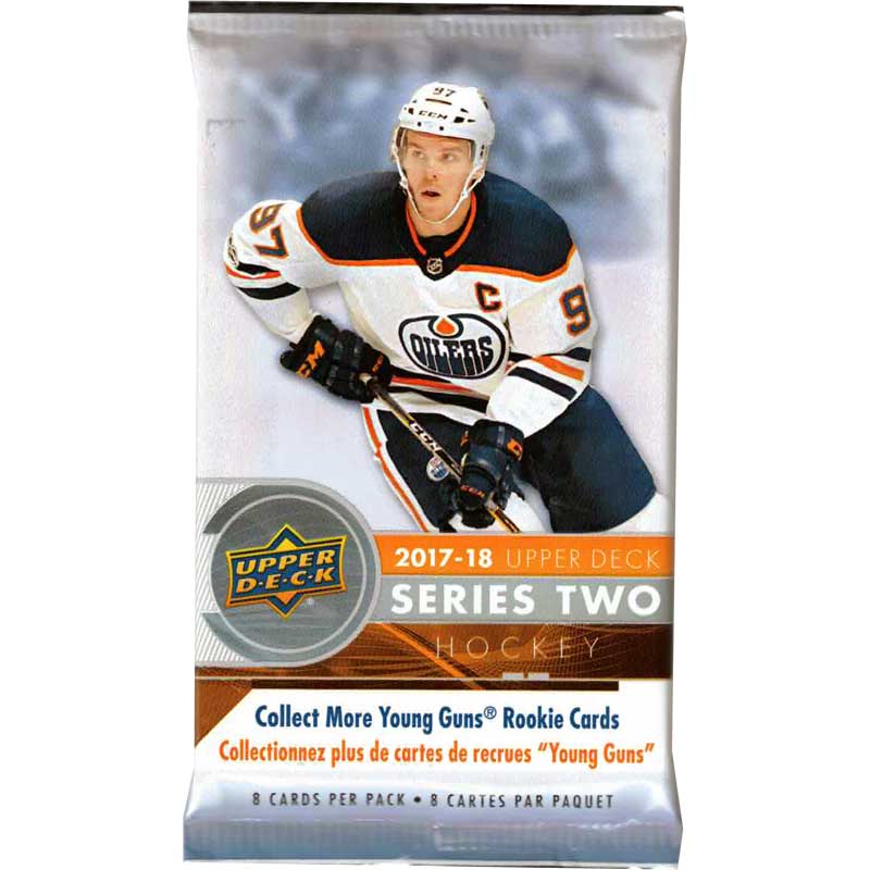 1 Pack 201718 Upper Deck Series 2 Retail 1 Pack 201718 Upper Deck Series 2 Retail