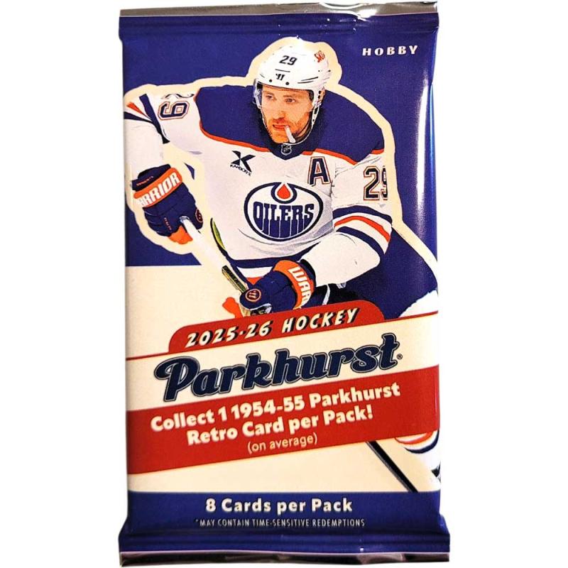 1st Paket 2025-26 Upper Deck Parkhurst Hobby