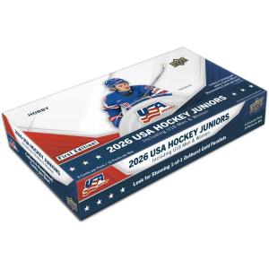 Sealed Box 2026 Upper Deck Team USA Juniors Inaugural Edition Hobby (15 packs)