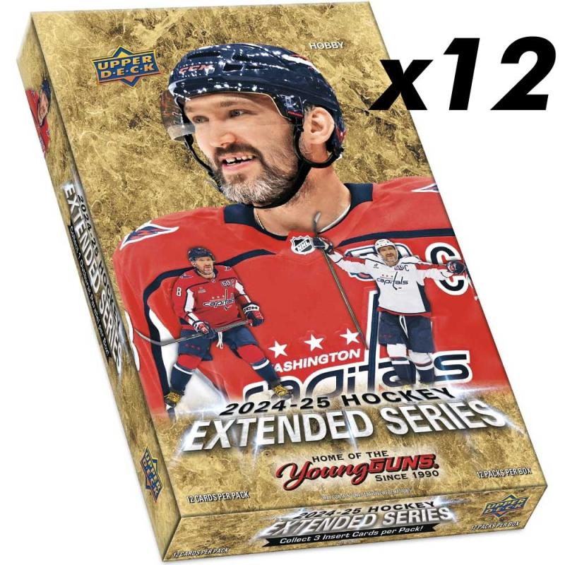 Hel Case (12 Boxar) 2024-25 Upper Deck Extended Series Hobby [32843]