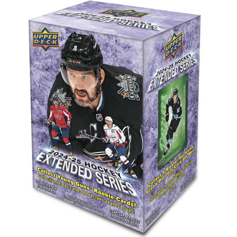Hel Blaster Box 2024-25 Upper Deck Extended Series Retail (4 Paket)