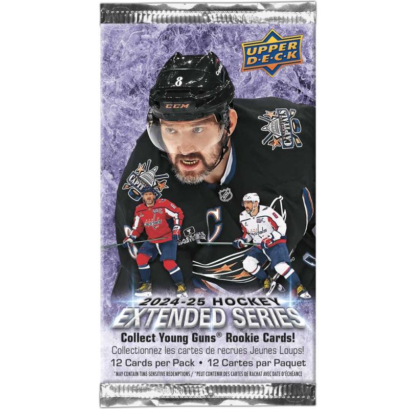 1st Paket 2024-25 Upper Deck Extended Series Retail (Från Blaster Box)