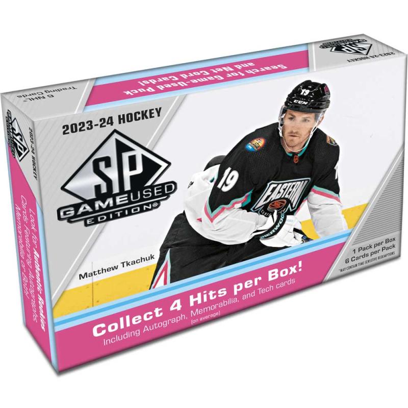 [MAX 1 PER HOUSEHOLD] Sealed Box 2023-24 Upper Deck SP Game Used Hobby