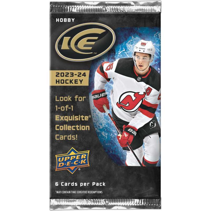 1 Pack 2023-24 Upper Deck Ice Hobby