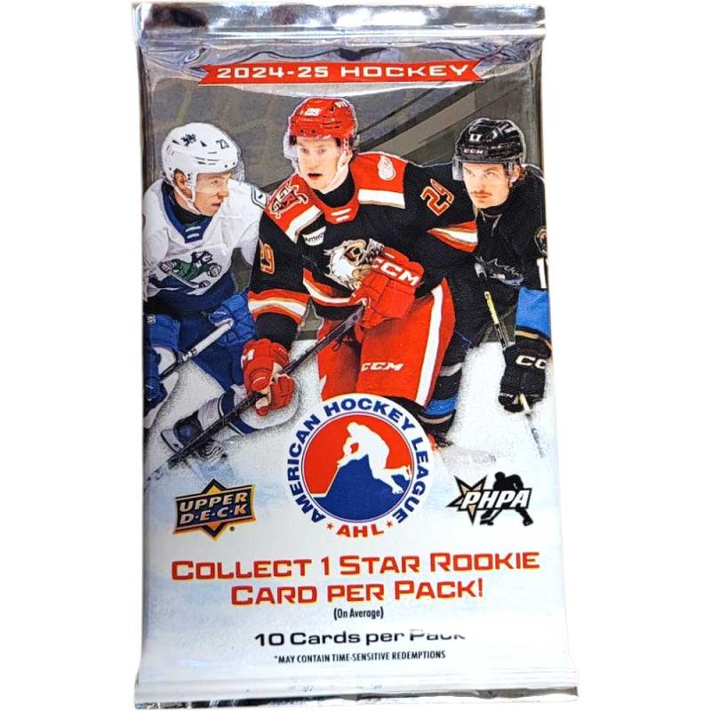 1st Paket 2024-25 Upper Deck AHL Hobby