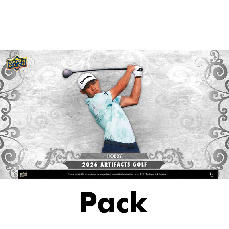 1st Paket 2026 Upper Deck Artifacts Golf Hobby