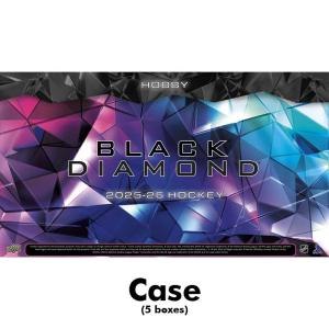 PRE-BUY: Sealed Case (5 Boxes) 2025-26 Upper Deck Black Diamond Hobby [43741] (Preliminary release November 19:th 2025)