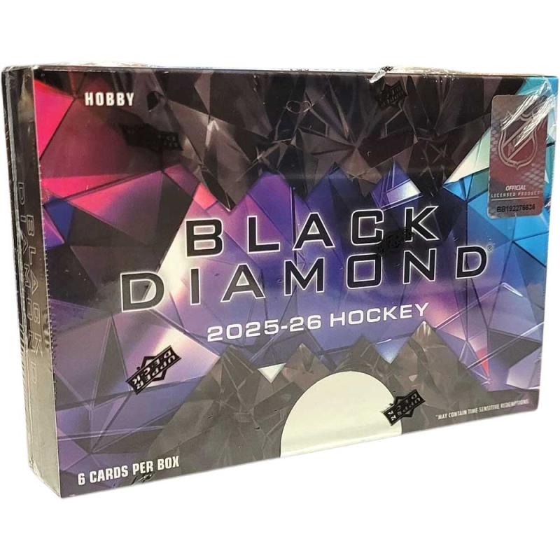 Sealed Box 2025-26 Upper Deck Black Diamond Hobby