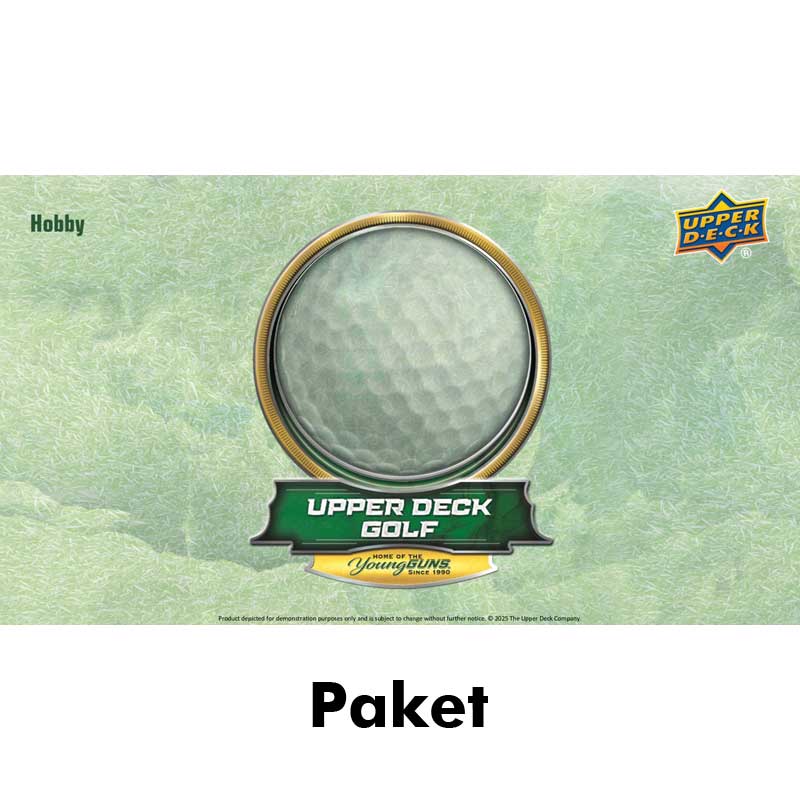 FÖRKÖP: 1st Paket 2026 Upper Deck Golf Hobby (Preliminär release 18:e februari 2026)