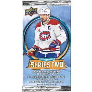 1st Paket 2025-26 Upper Deck Series 2 Retail (Från blaster box)