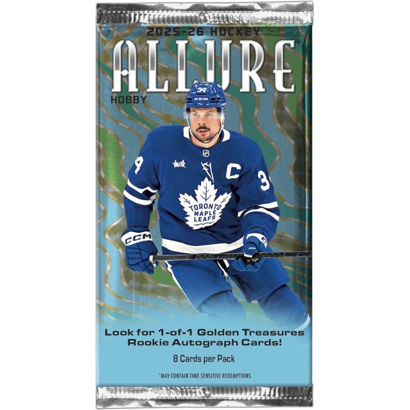 PRE-BUY: 1 Pack 2025-26 Upper Deck Allure Hobby (Preliminary release January 14:th 2025)