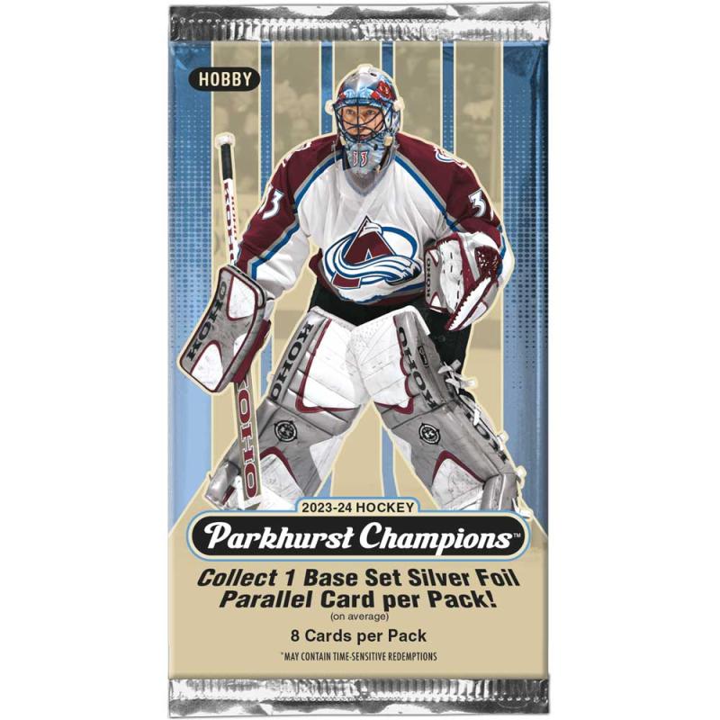 1 Pack 2023-24 Upper Deck Parkhurst Champions Hobby (Blue)