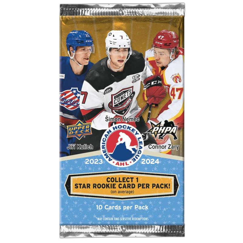 1 Pack 2023-24 Upper Deck AHL Hobby