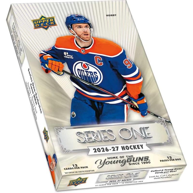 Hel Box (12 paket) 2026-27 Upper Deck Series 1 Hobby