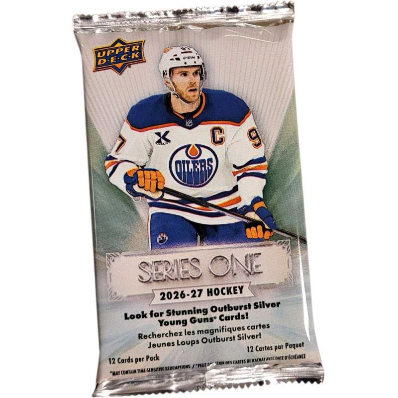 1 Pack 2026-27 Upper Deck Series 1 Retail (from Blaster Box)