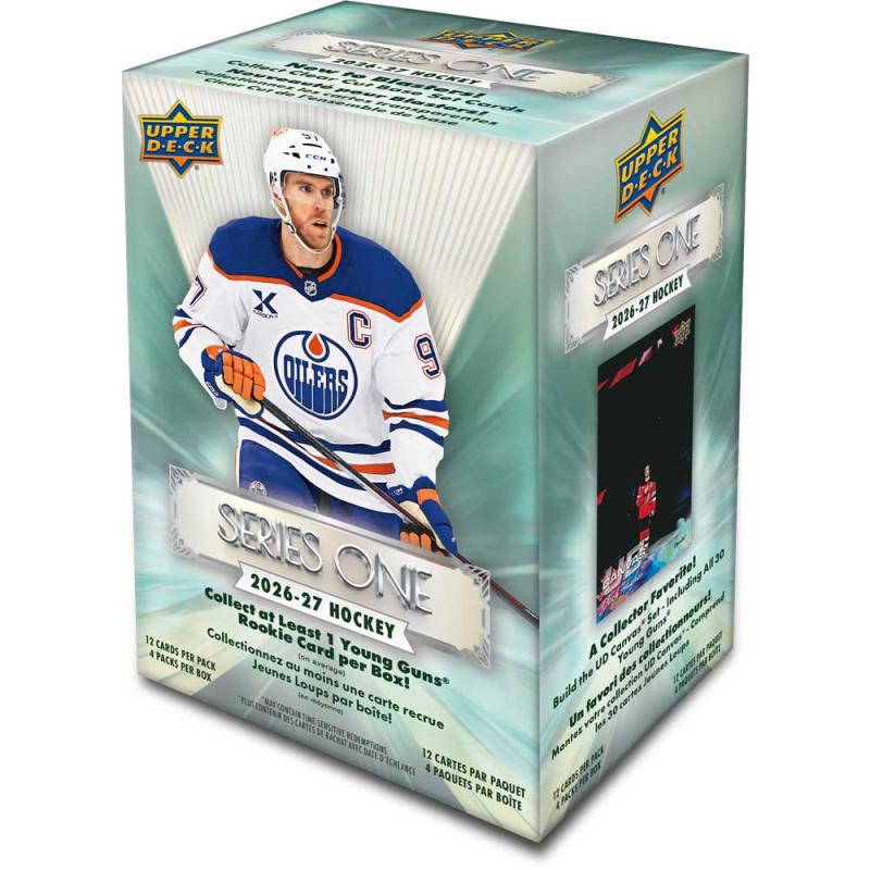Hel Blaster Box 2026-27 Upper Deck Series 1 Retail (4 Paket)