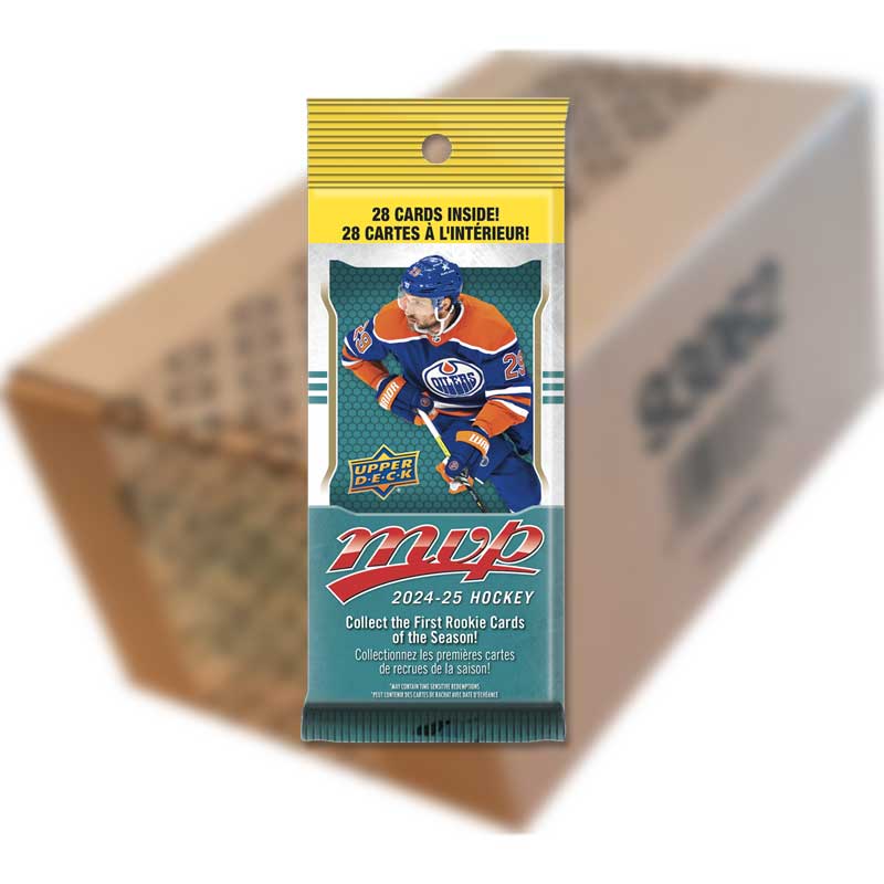 Sealed Box 2024-25 Upper Deck MVP Retail Fat Pack [55058]