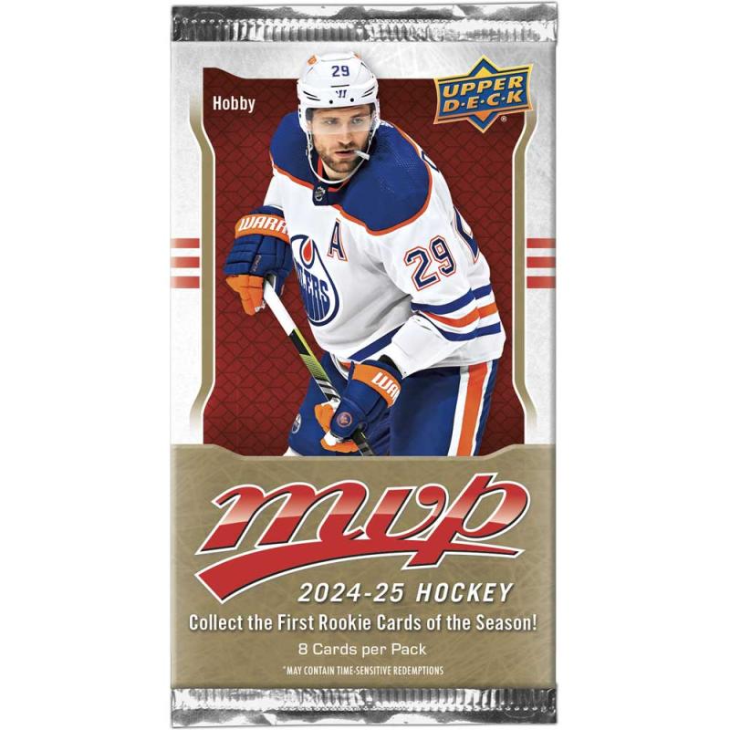 1 Pack 2024-25 Upper Deck MVP Hobby