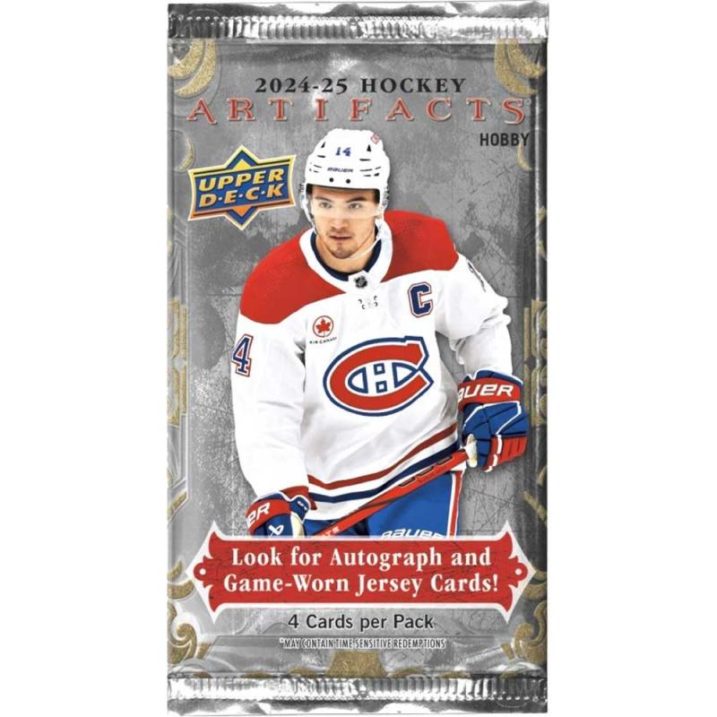 1 Pack 2024-25 Upper Deck Artifacts Hobby