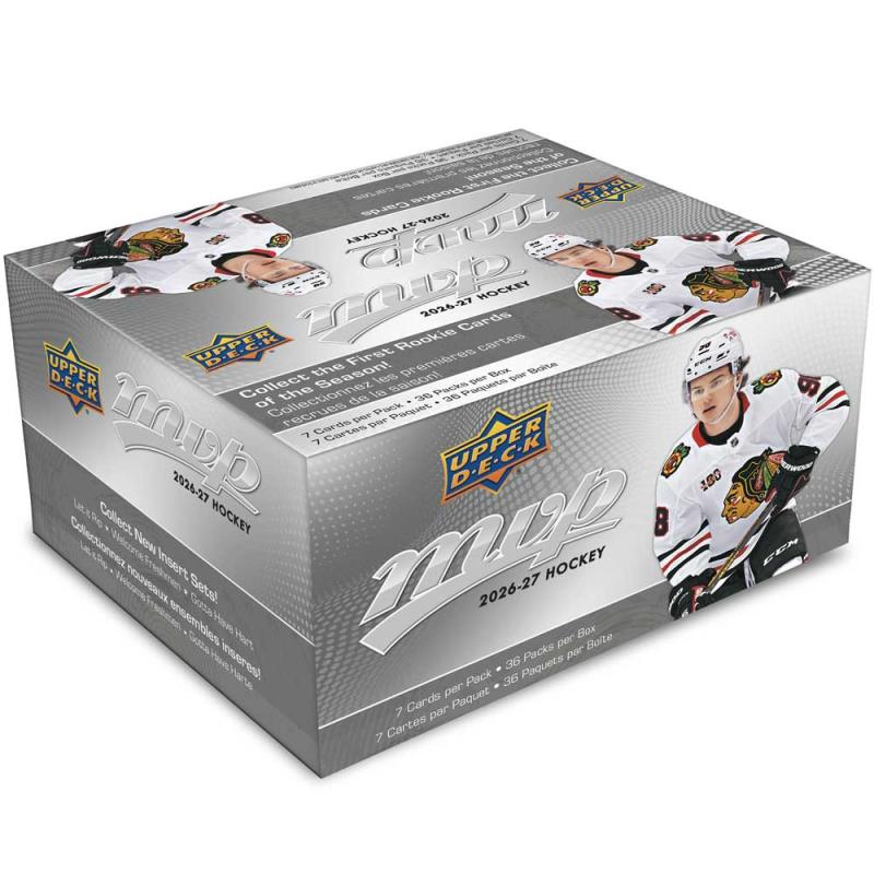 Sealed Box 2026-27 Upper Deck MVP Retail (36 Packs)