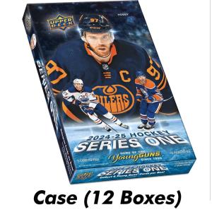 PRE-BUY: Sealed Case (12 Boxes) 2024-25 Upper Deck Series 1 Hobby [65571] (Preliminary release October 16:th 2024)