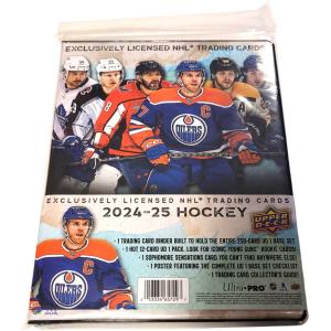 Starter Pack 2024-25 Upper Deck Series 1 Retail (Binder + cards)
