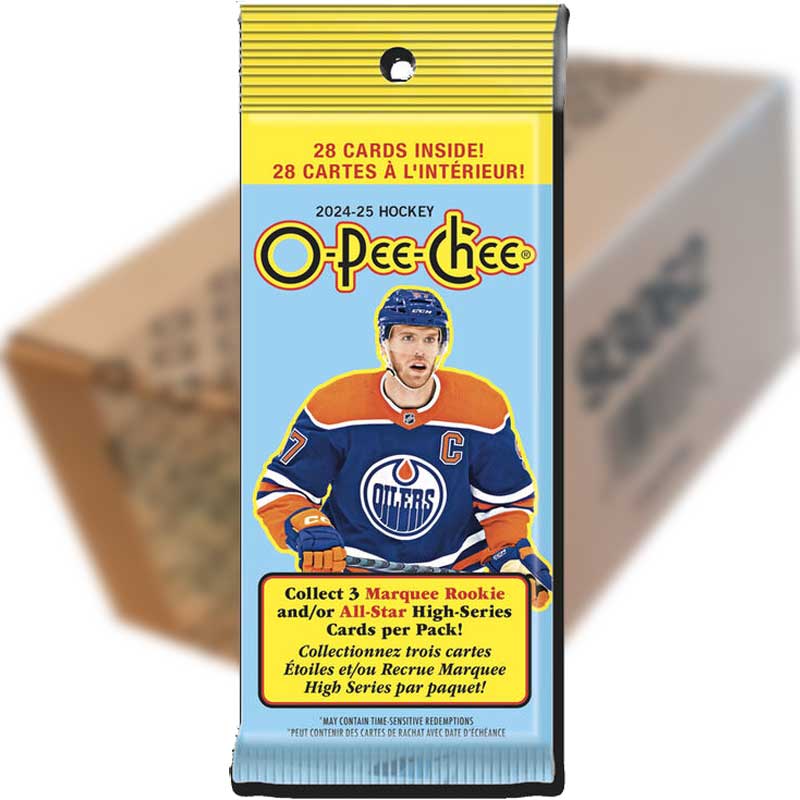 PREVIEW: Sealed Box 2024-25 Upper Deck O-Pee-Chee Retail Fat Pack [70829] (Sales will start when we have more info)