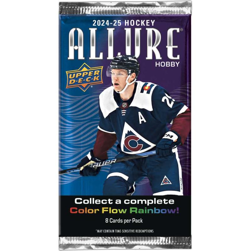 1 Pack 2024-25 Upper Deck Allure Hobby
